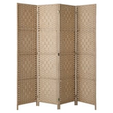4 Panel Shyla Pine Wood Room Divider